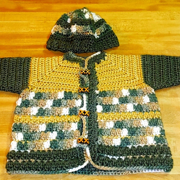 2 piece Crocheted Set